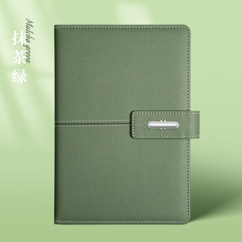 Caja de regalo de notebook A5 de negocios logotipo personalizado de alto nivel Lincoln botón de cuaderno de notas subcuaderno de eventos regalos image 23