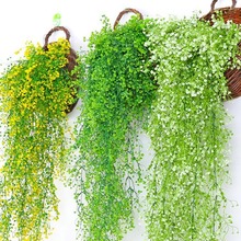 现货仿真花藤条花藤假花金钟柳壁挂客厅商铺管道墙面装饰室内绿植