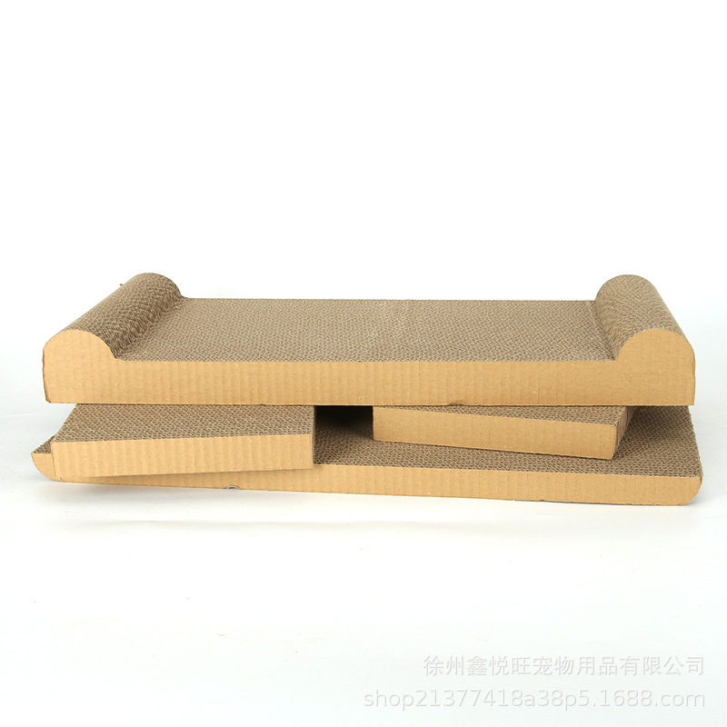 猫抓板替换芯耐抓磨不掉屑加密加厚瓦楞纸猫咪窝玩具磨爪器替换芯|undefined