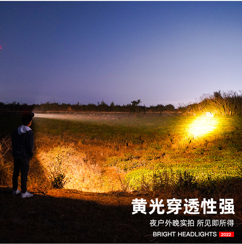 头戴式户外远射矿灯