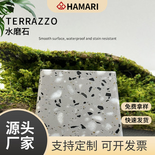 Factory direct supply of multi-style artificial stone full-body organic terrazzo floor tile window sill cabinet countertop background wall