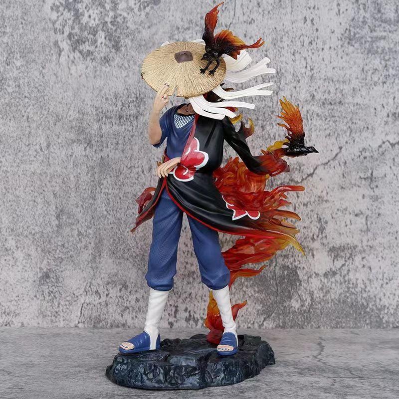 Naruto serie MRJ yuzhibo Skunk Crow Skunk estatua hecha a mano modelo de decoración