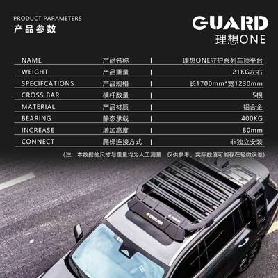 Refit Roof Expansion Platform — Roof rack