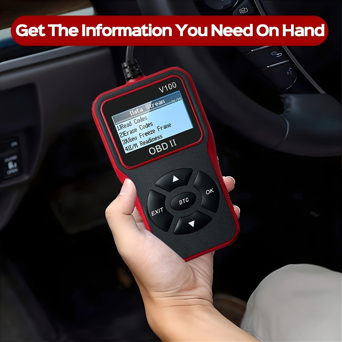 Car OBD2 Diagnostic Scanner Fault Code Reader Engine Fault Diagnostic Tool for Cross-Border Use