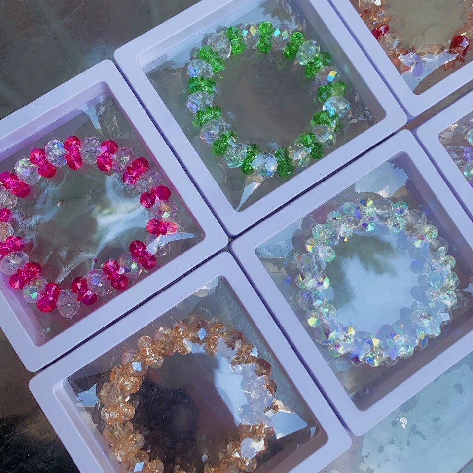 Изящный модный Crystal браслет с jade, европейский стиль