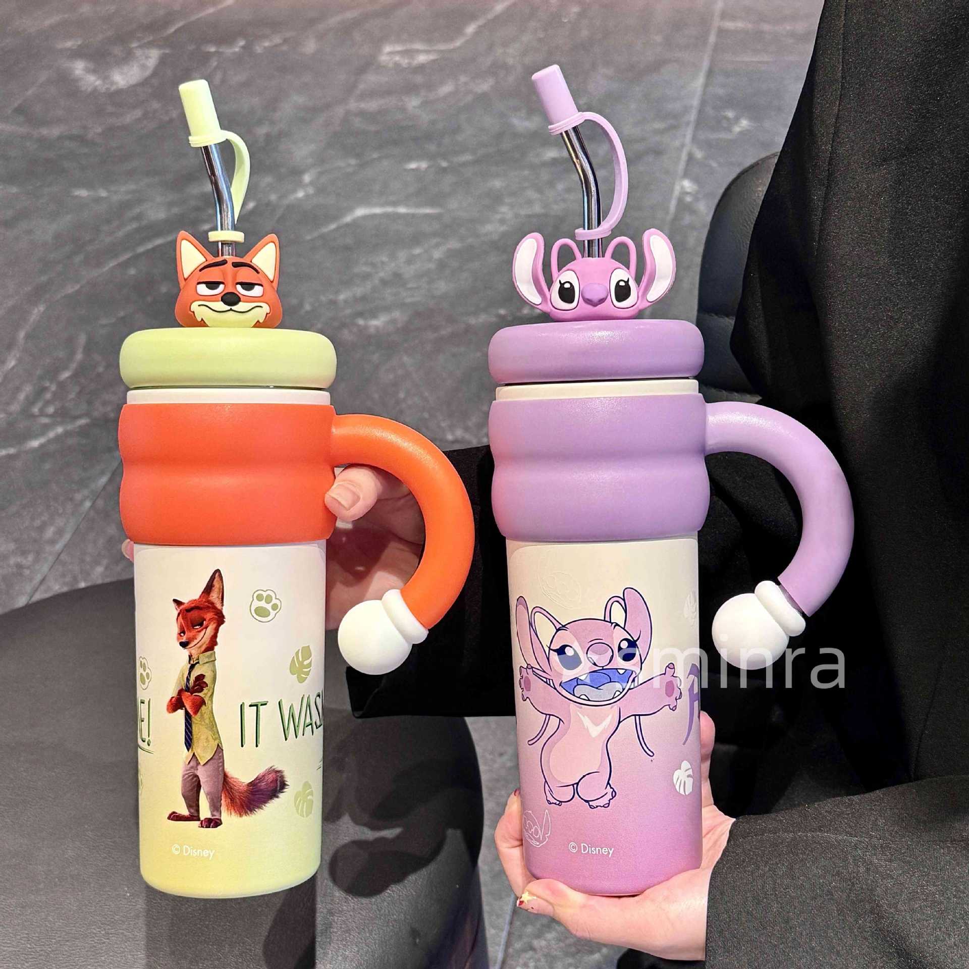 JUDINICK Ice Ba taza de aislamiento térmico 2025 nueva taza de agua de paja de alta calidad para niñas taza portátil de oficina escolar