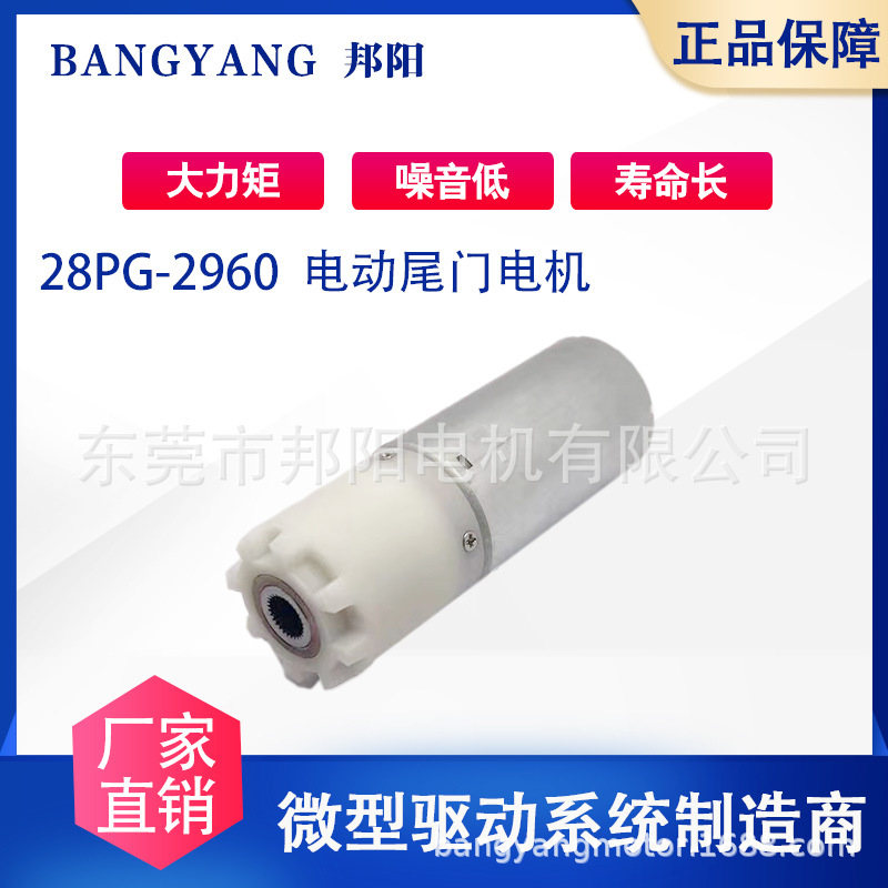 29602965轿车单杆电动尾门马达超重车门房车MVP大扭矩低噪音现货