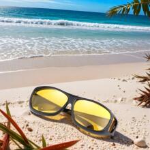 2025爆款太阳镜骑行墨镜女偏光夜视镜男高级感偏光眼镜防晒批发