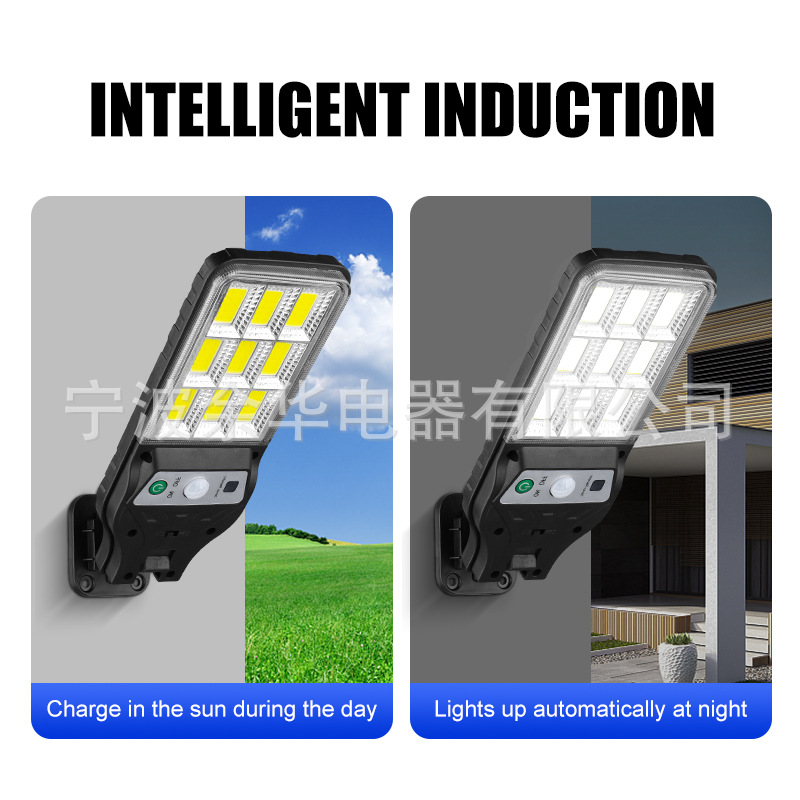 Physiological induction travel sconce solar-powered