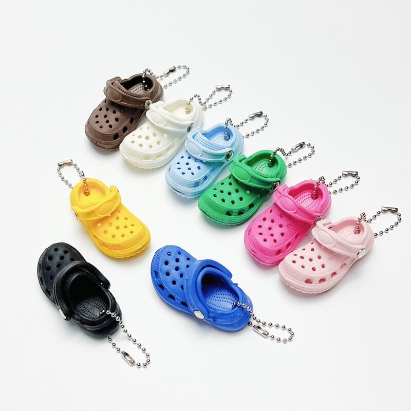 Suitable for Crocs Shoe Accessories, Mini Accessories, 3D Shoe Charms, Cute Mini Quirky Shoe Buckles, Keychains
