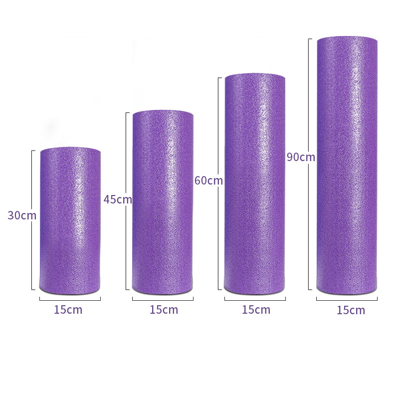 Columna de yoga sólida eje de equilibrio auxiliar de yoga 30/45/60cm eje de espuma de punto flotante