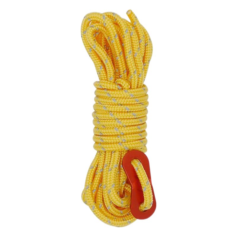 Cuerda de viento de 4MM para exteriores, toldo a prueba de viento, varilla de soporte, cordón fijo, tienda de campaña de 4 metros, cuerda reflectante para campamento, cuerda de ajuste para acampar