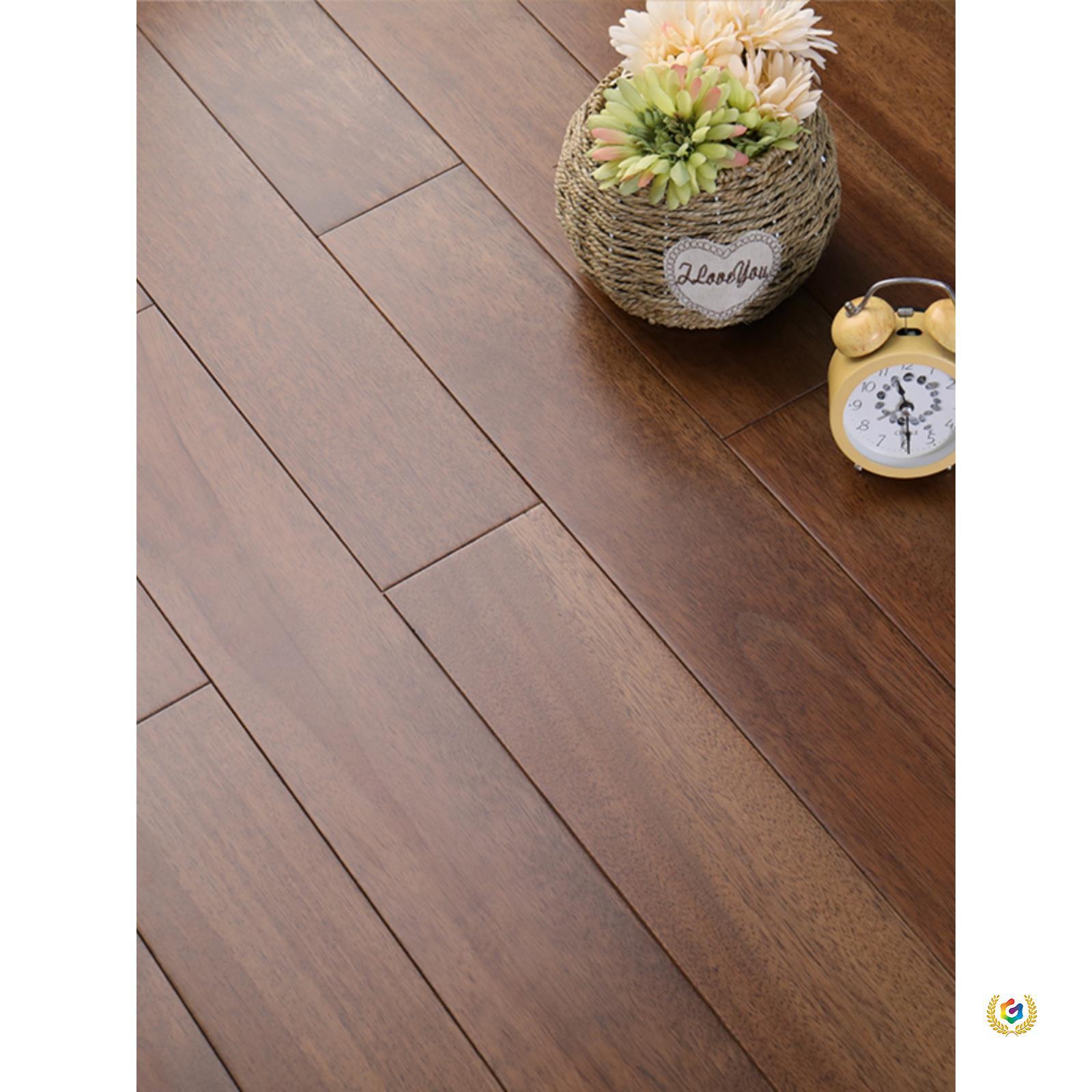 ✅橡木原木本色金刚柚木圆盘豆实木地板二翅豆南浔源头工厂