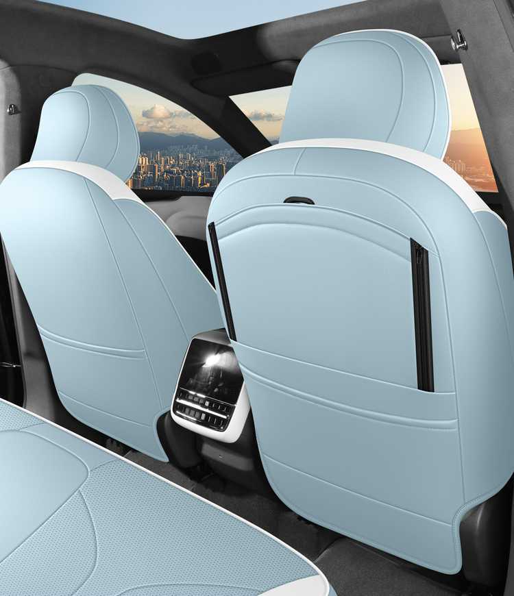25-26 model Xpeng G7 special seat covers, full leather, extended range seat covers, all-season pure electric modified car seat cushions