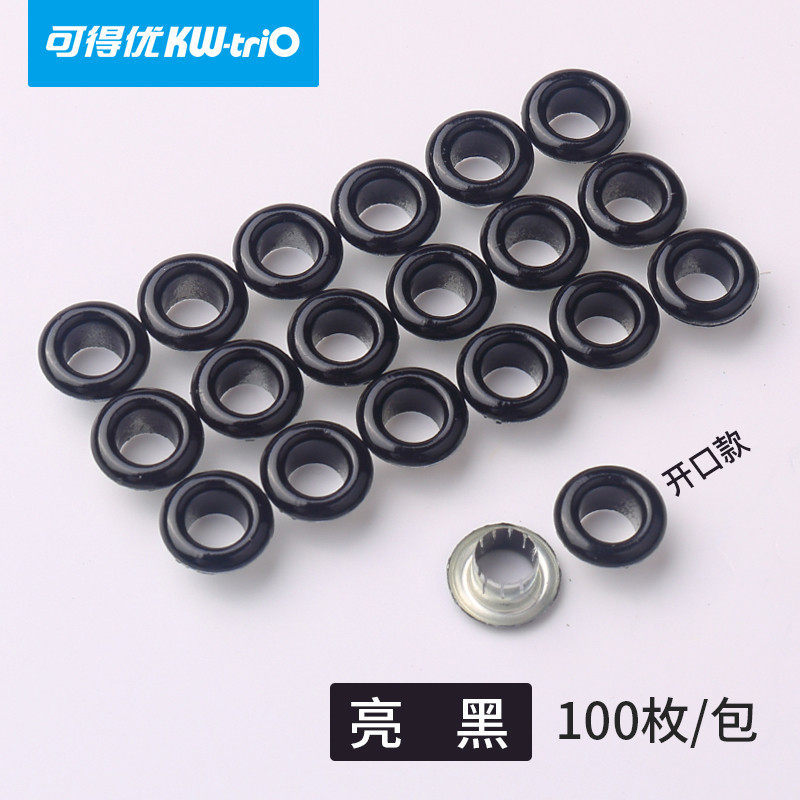 Kedeyou plástico color metal hebilla de ojo de pollo anillo de protección transparente remachadora de tarjetas perforadora manual perforadora de anillo