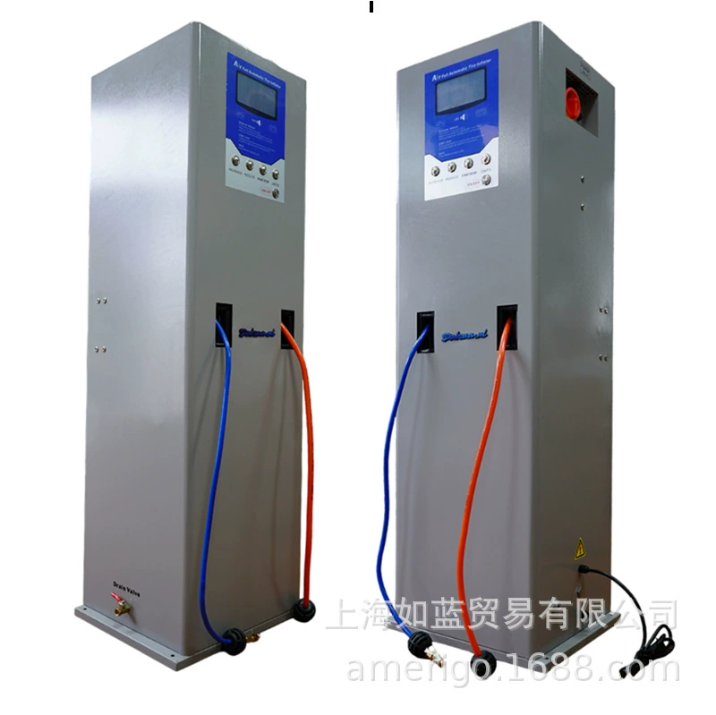 Полностью автоматическая автомобильная шина вертикальный надувной станок встроенный воздушный компрессорный, 10M барабан водяной барабан 89FRP