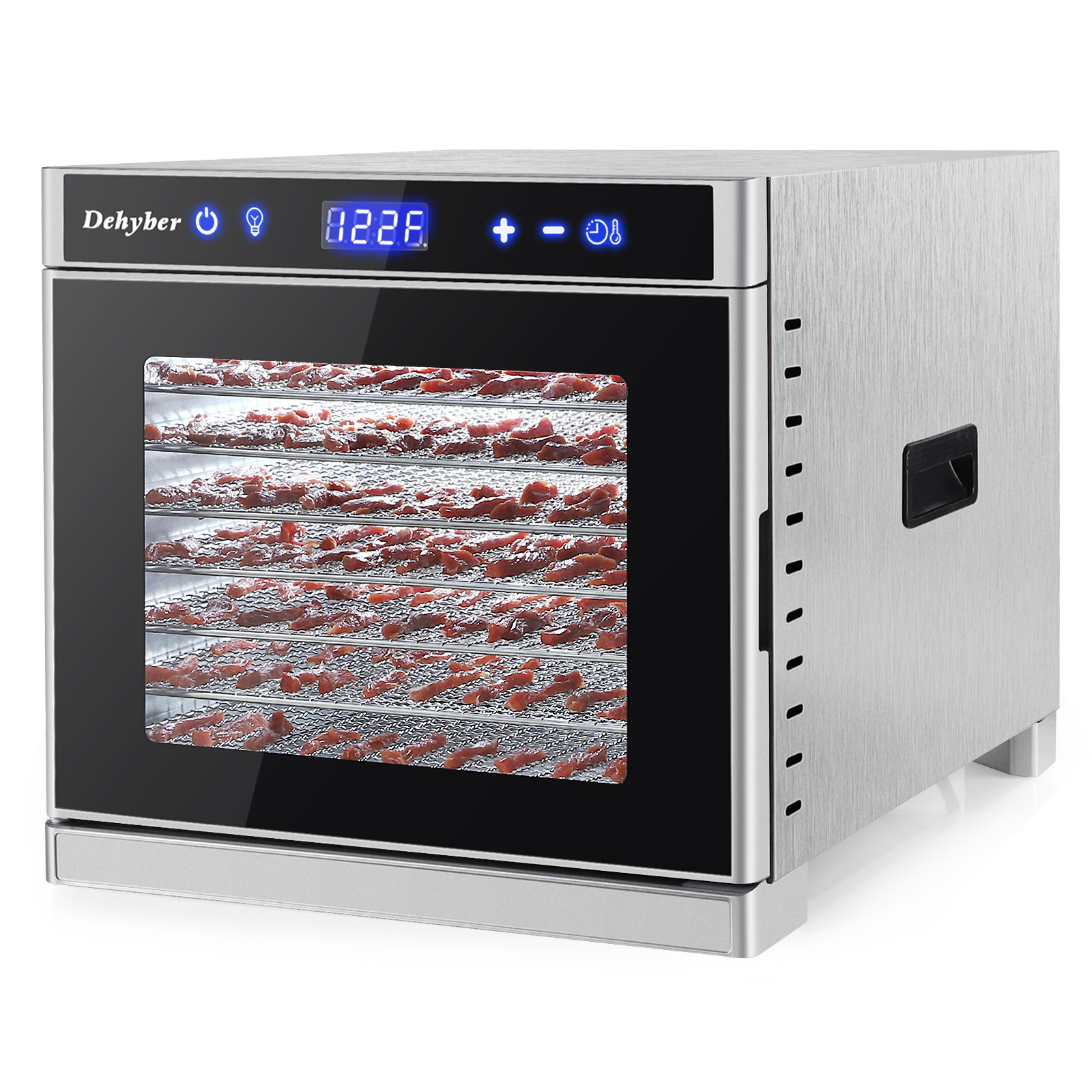 대형 실버 8레이어 터치스크린 모델