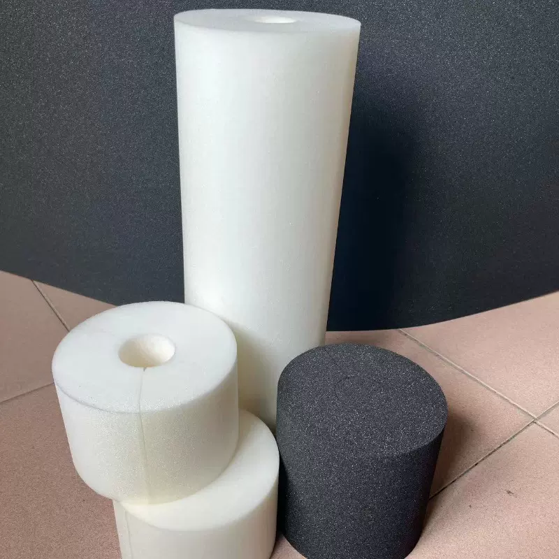 海绵加工定制同心圆净化器过滤海绵实心异形切割高密度海绵