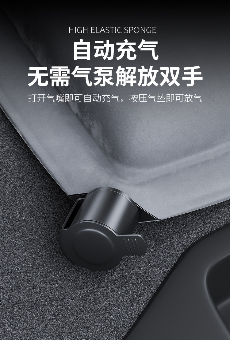 Suitable for Zhijie R7 Mattress, Special Car Inflatable Bed, Trunk Sleeping Pad, Sleeping Gadget, Rear Seat Single Bed