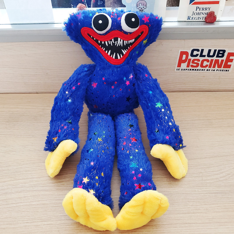 クロスボーダースポット ポピー プレイタイム ぬいぐるみ ソーセージ モンスター ポピー人形 ブルー ロングヘア モンスター人形|undefined