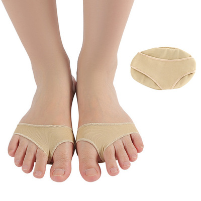 萊卡布料可穿緩痛防滑前掌墊 高跟皮鞋舒適緩壓半碼墊