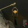 Baolian Lantern Green 16cm
