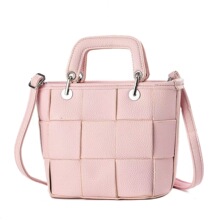 简约休闲质感手提包包女新款纯色唯美气质单肩包潮时尚斜挎托特包