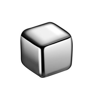 Kenworth 304 Stainless Steel Ice Cube Food Grade Ice Artifact Whiskey Ice Tray Metal Wine Stone Ice Particles