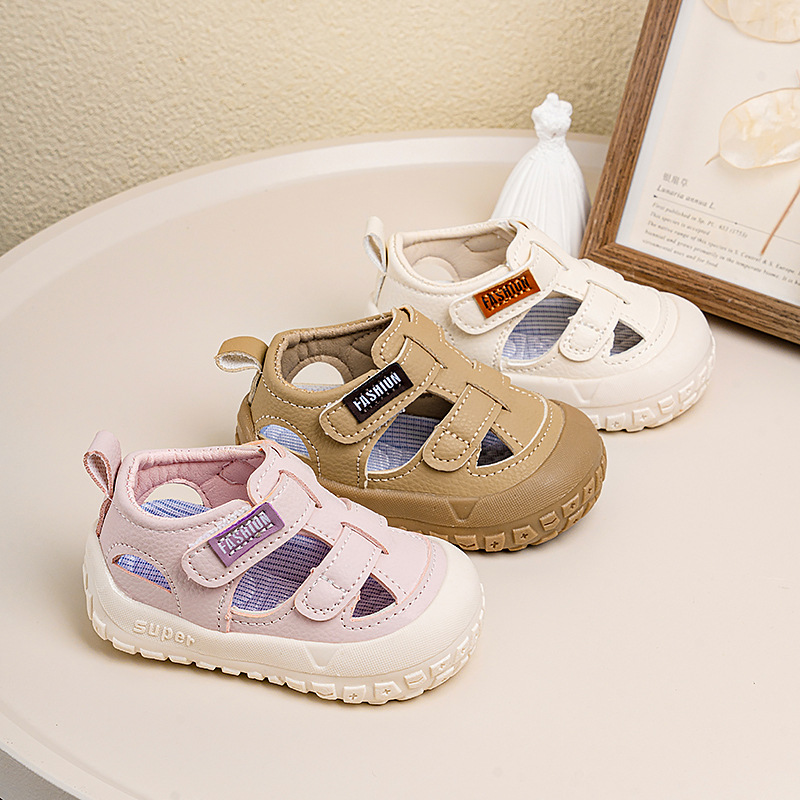 2026 verano bebés zapatos para bebés sandalias transpirables para niños y niñas zapatos de agujero antipatada image 1