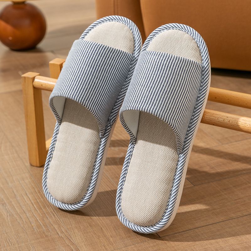 네이비블루[줄무늬 린넨]