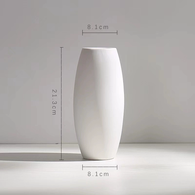Ceramic fresh modern white decorations for living room, home decor