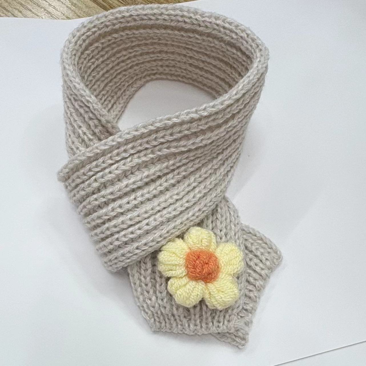 In-Stock Approximately 53X4.3 cm Plush Scarf, Master Dog Autumn New Knitted Wool Scarf Master Dog