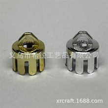 1.2cm球帽 球盖 异形圣诞球配件 电镀亮光塑料帽盖10cm球配件