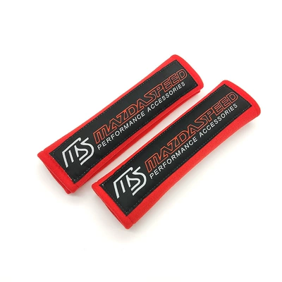 Car seat belt shoulder Seat belt shoulder pad - mazdaspeed-red