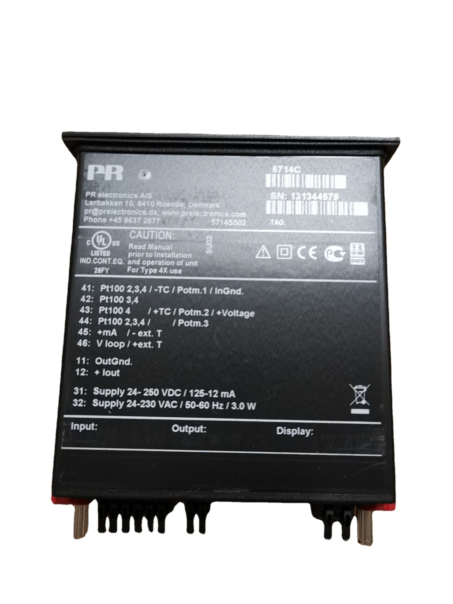 PR ELECTRONICS指示器PR4114,PR4116,PR4501