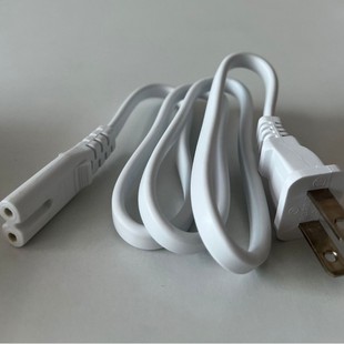 Original Kenic Two-Hole 8-Shaped Pure Copper American Standard Digital Printing Power Cord 7A125V 2X0.824Mm