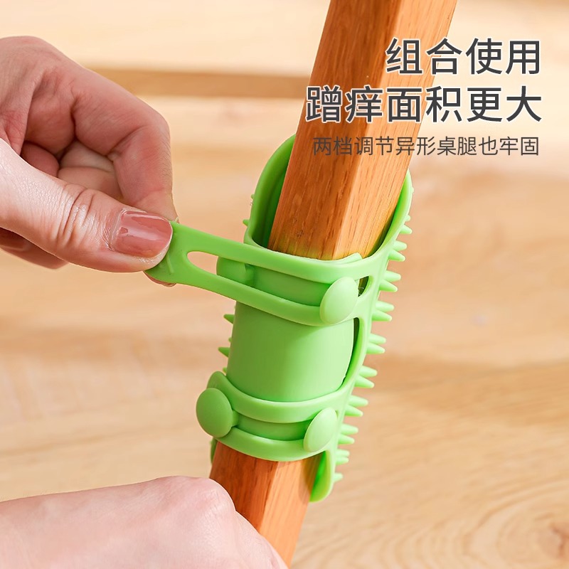 Cinta para silla de gato, dispositivo de picazón de silicona, descompresión de gato, juguete para gatos, rascarse y rascarse, cosquillas, productos para gatos