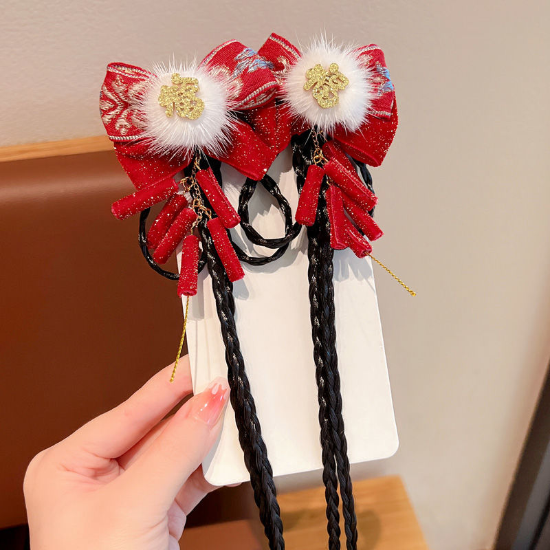 5#자수 나비넥타이 - 표준