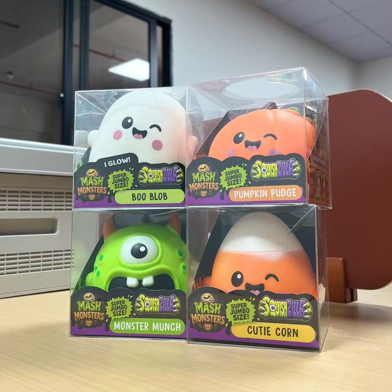 Cross-border new product Squishzilla Big Mouth Monster Pumpkin Ghost Baby Candy Elf Large Squishy Toy Cross-border new product Squishzilla Big Mouth Monster Pumpkin Ghost Baby Candy Elf Large Squishy Toy