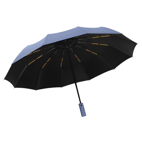 24 ribs double-rib folding umbrella automatic large size sunshade sunscreen rain and sunshine umbrella business custom wholesale advertising umbrella