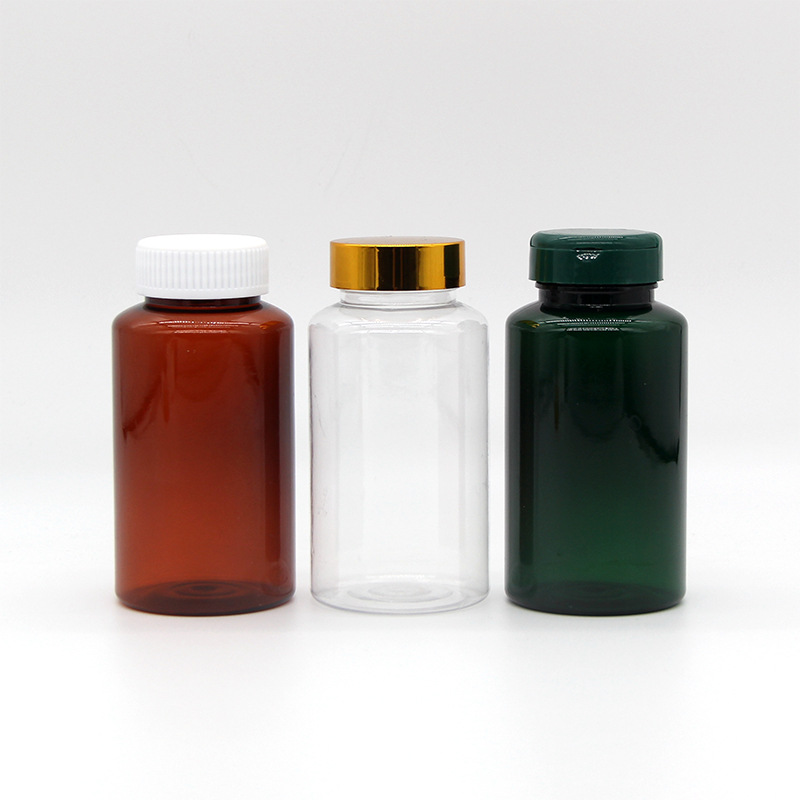 transparent plastic medical capsule