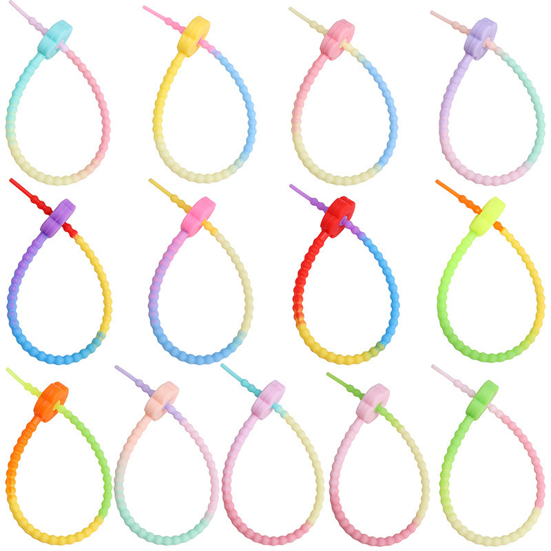Key Ring 21cm Silicone Plum Blossom Gradient Keychain DIY Handmade Pendant Car Hanging Jewelry Accessories Material Key Ring 21cm Silicone Plum Blossom Gradient Keychain DIY Handmade Pendant Car Hanging Jewelry Accessories Material