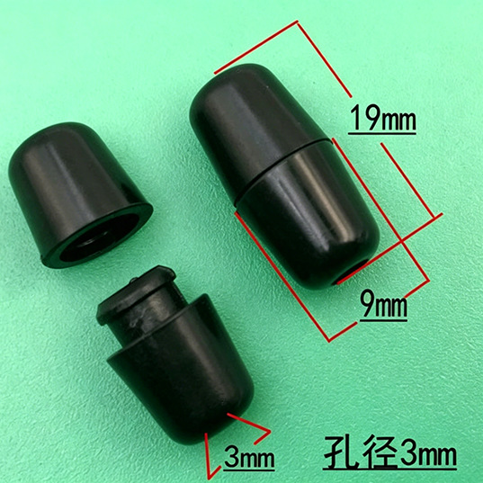 Fábrica directa de botón de seguridad de plástico botón de cuerda de fijación de color botón de conexión cápsula agujero único botón