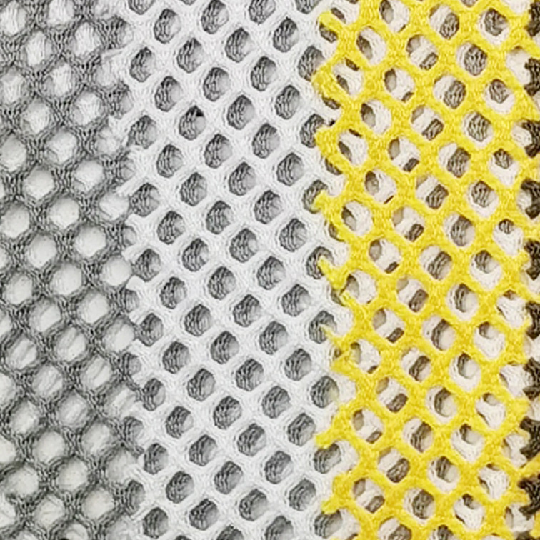 涤纶小双眼网眼布面料运动服嘻哈服衣服里布厂家直销