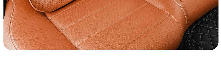 Car Interior Headrest Suitable for Mercedes-Benz Maybach Bmw X3 Seat Headrest Neck Pillow Nappa Leather Neck Pillow