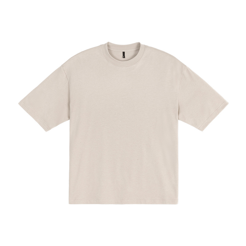 ETAI Hombre| Camiseta casual de hombre de color sólido de alta calidad multicolor marca de moda universal hombre manga corta suelta