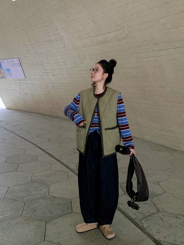 莉贝琳sisy店主自留~3M万能大马甲女秋冬百搭新雪丽薄棉无袖外套|undefined
