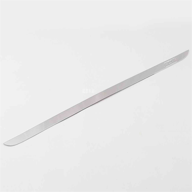 Suitable for 18-23 models of MG ZS, modified stainless steel tailgate trim, trunk bright strip, anti-scratch decorative strip