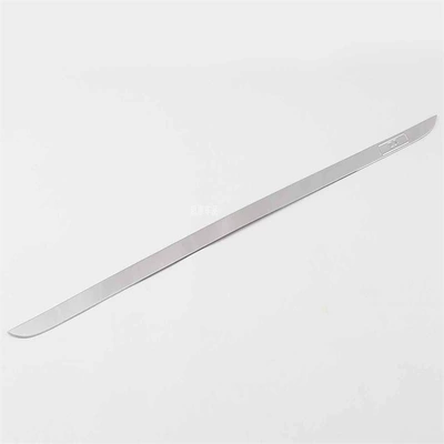 modified stainless steel tailgate trim, Şüşə kənarı xromları/moldingləri