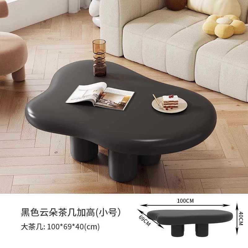 윤두오 커피테이블-100*69*40(블랙)